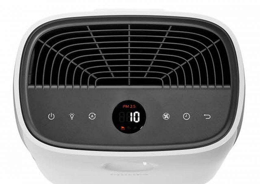 Panel sterowania w oczyszczaczu powietrza Philips AC2887/10