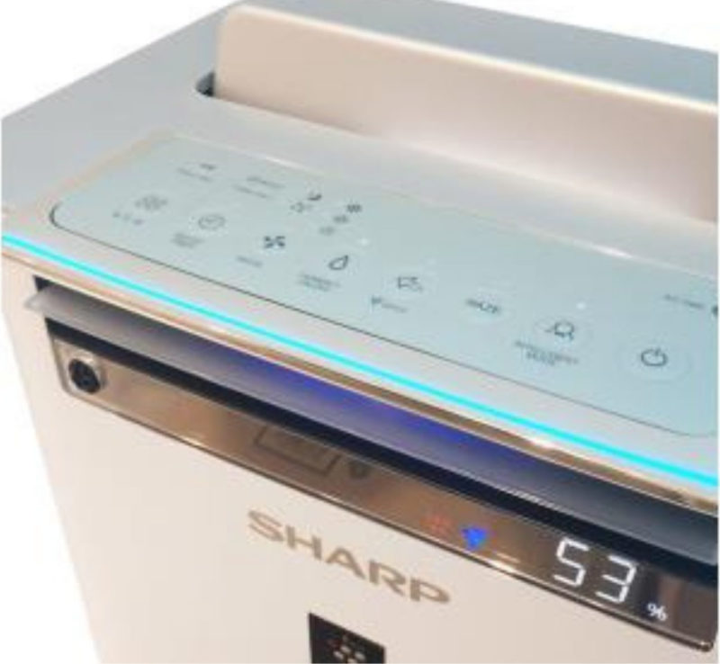 Wyświetlacz oczyszczacza Sharp KC-G60EUW