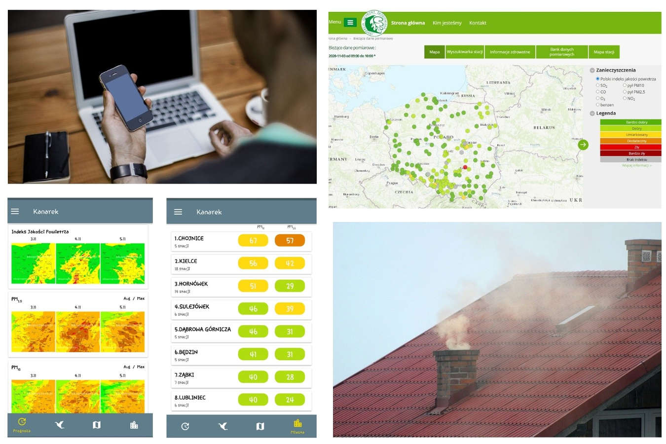 Kontrolowanie jakości powietrza