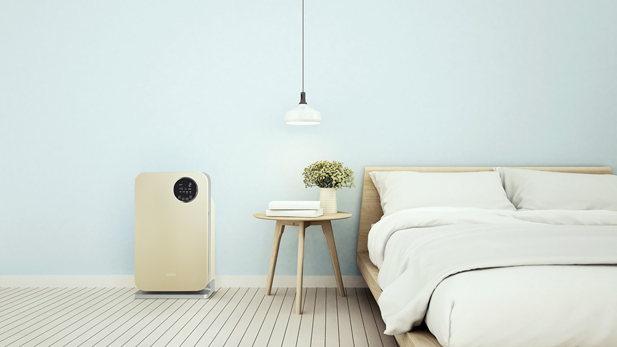 Oczyszczacz powietrza Klarta Forste 2 w salonie