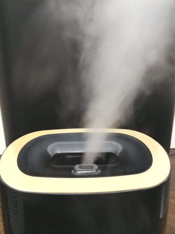 nawilżacz powietrza z parą wodną