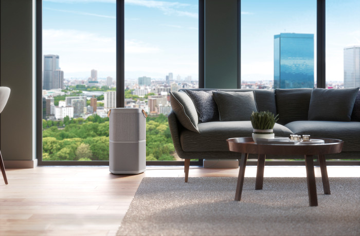 Oczyszczacz powietrza Samsung AX60T5080WF, czyli oczyszczacz powietrza Samsung AX60 w wersji ze złotym panelem sterowania