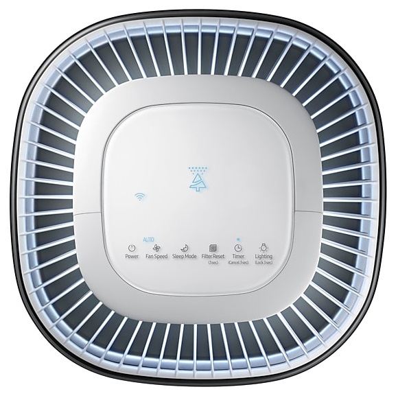 Oczyszczacz powietrza Samsung AX40 - panel sterowania