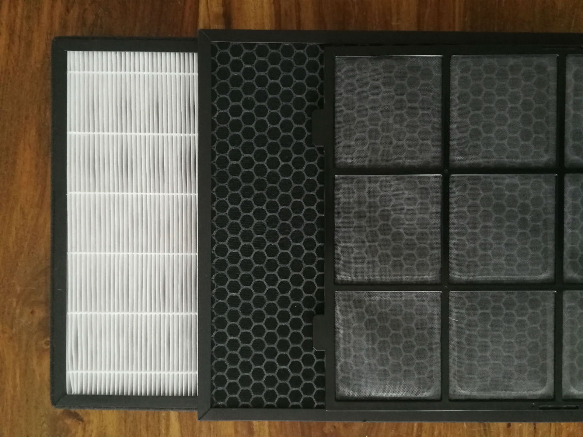 filtry do oczyszczacz powietrza - filtr HEPA, filtr węglowy i wstępny