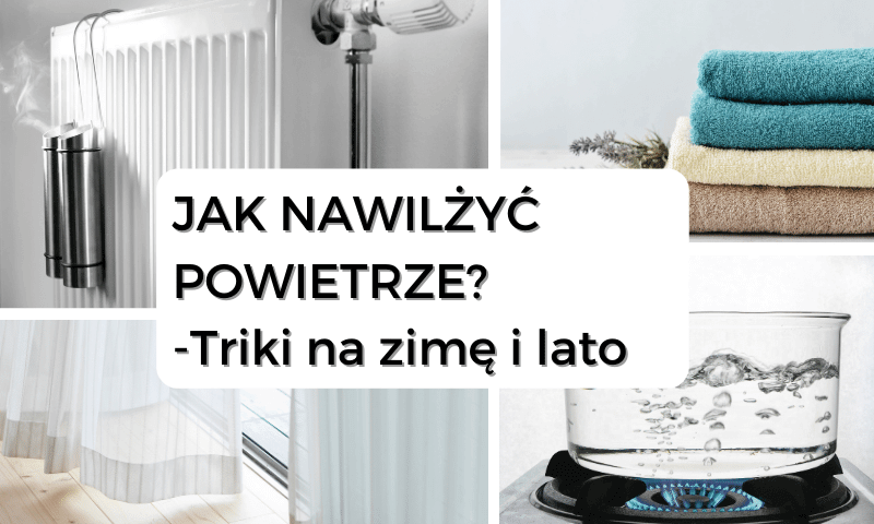 Jak Nawilżyć Powietrze - domowe triki na zimę i lato