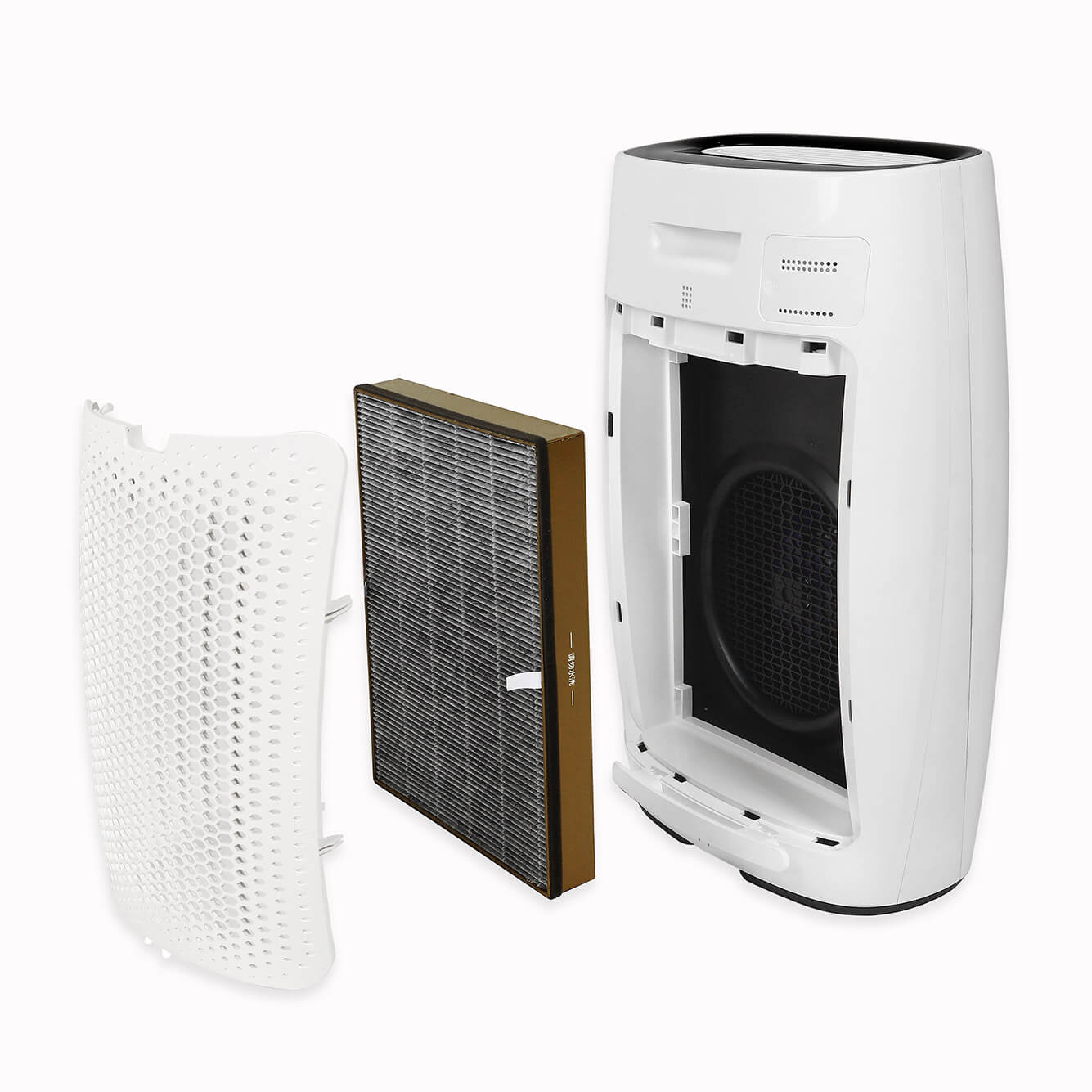 Filtry do oczyszczacza powietrza Toshiba CAF-X50XPL razem z oczyszczaczem