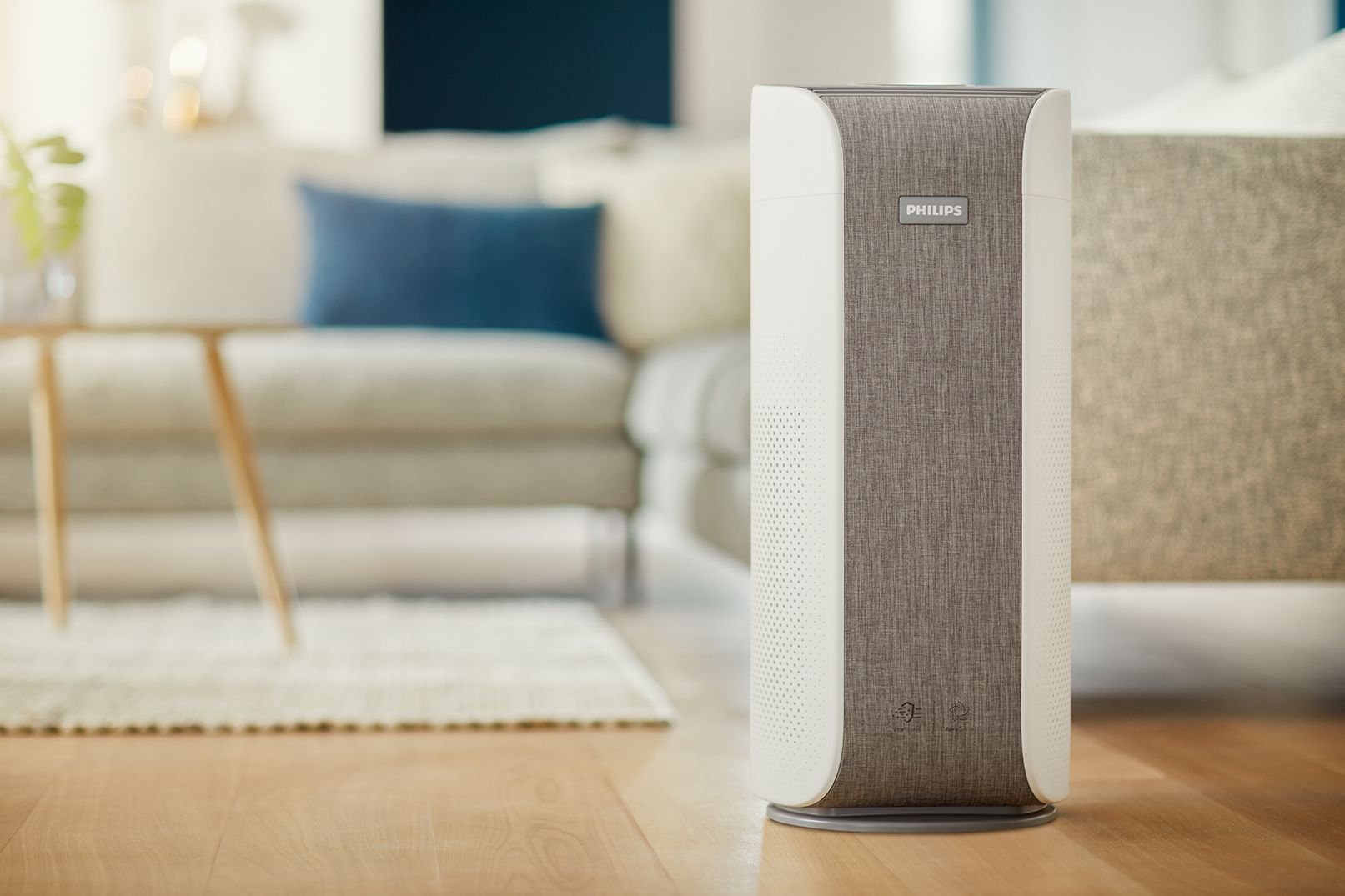 Oczyszczacz powietrza Philips AC3059/50 w salonie