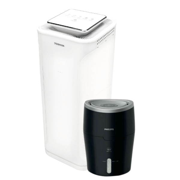 oczyszczacz powietrza toshiba i nawilżacz powietrza Philips oczyszczacz powietrza toshiba i nawilżacz powietrza Philips