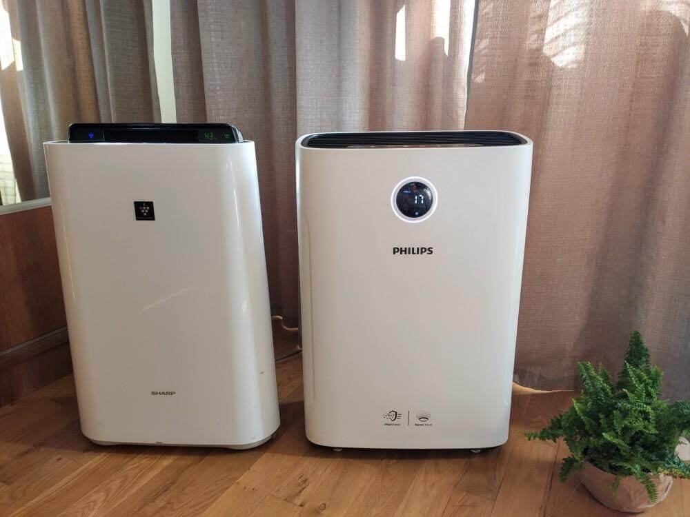 oczyszczacze powietrza z nawilżaczem