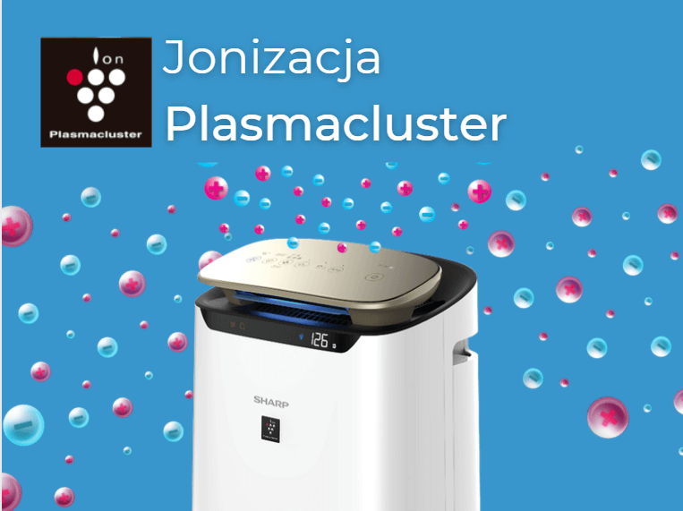 Jonizacjan Plasmacluster w oczyszczaczach powietrza sharp Jonizacjan Plasmacluster w oczyszczaczach powietrza sharp