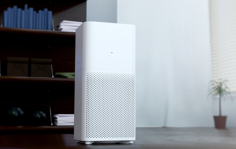 Xiaomi Air Purifier 2C na podłodze