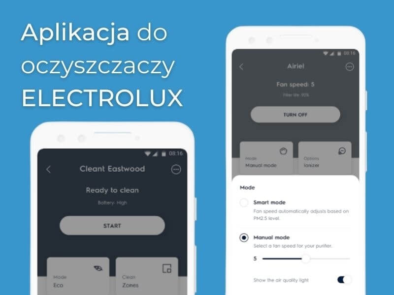 Aplikacja Electrolux Wellbeing do oczyszczaczy powietrza Aplikacja Electrolux Wellbeing do oczyszczaczy powietrza