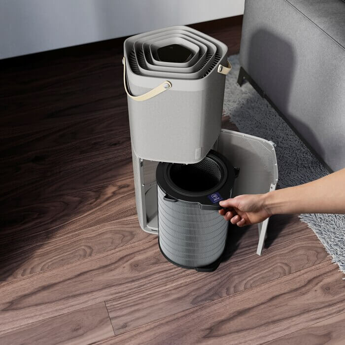 Wymiana filtra w oczyszczaczy electrolux pure a9