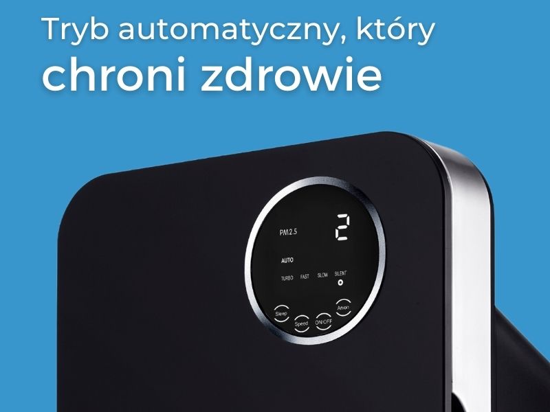 Tryb automatyczny w oczyszczaczach Klarta Tryb automatyczny w oczyszczaczach Klarta