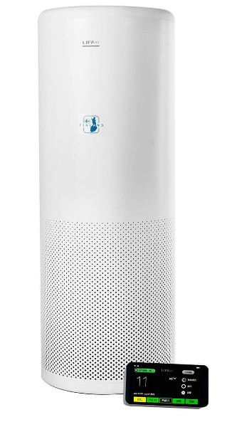Oczyszczacz powietrza LIFAir LA500V ze stacją LIFAsmart LAM01