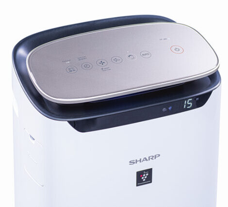 Panel sterowania oczyszczacza Sharp FP-J80EUW