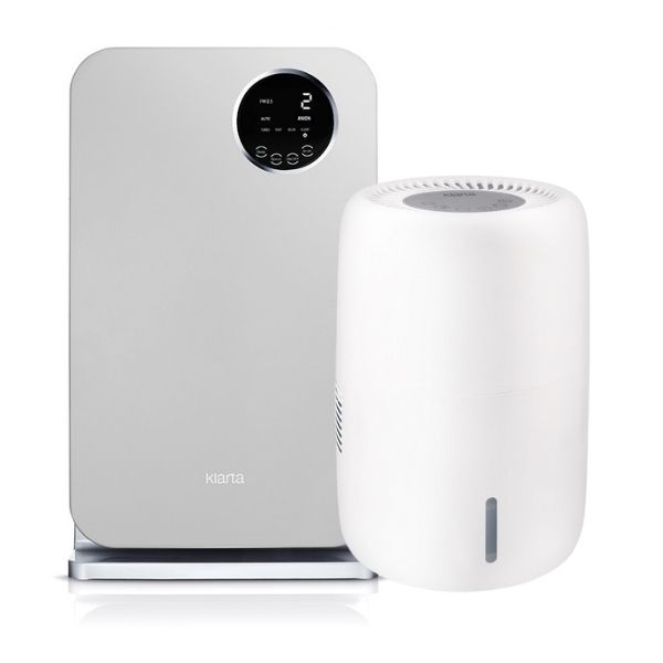 Oczyszczacz powietrza i nawilżacz powietrza Klarta Klarta Forste 4 i Klarta Humea WiFi