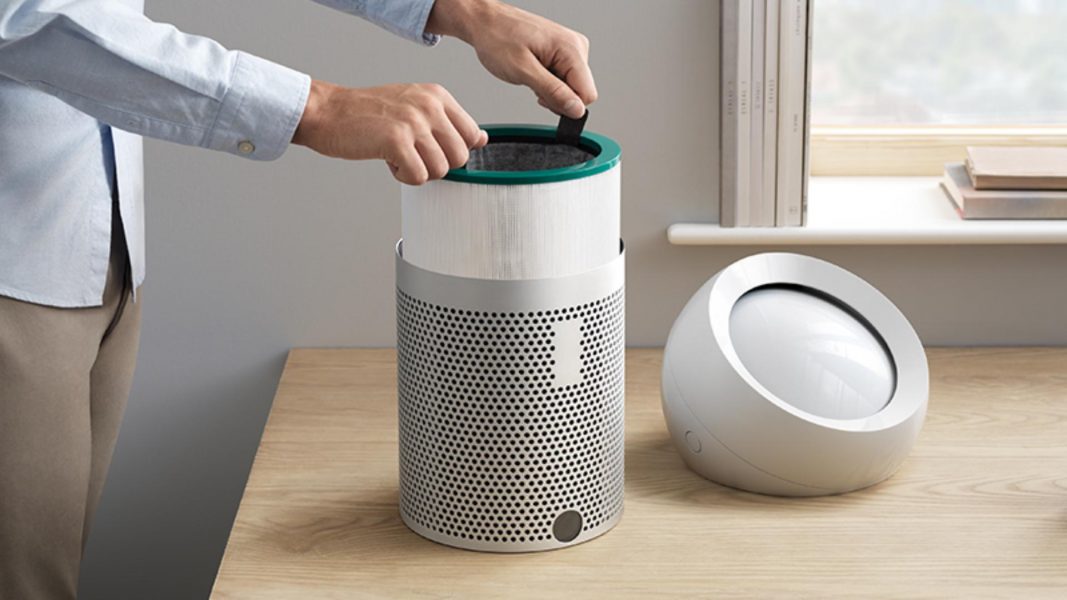 Wymiana filtra w oczyszczaczy Dyson Pure Cool Me