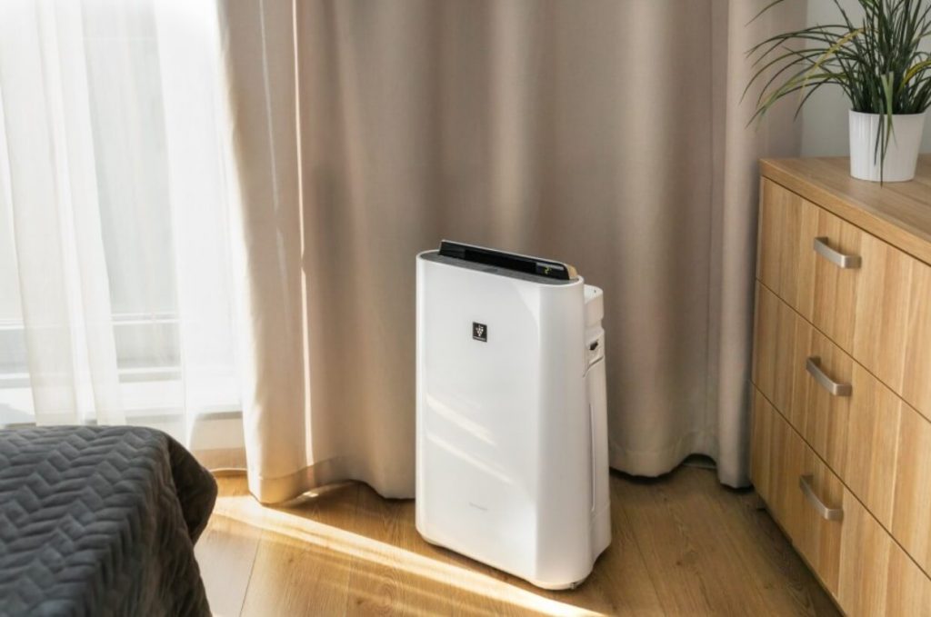 oczyszczacz powietrza z jonizacja - Sharp KC-D40EUW oczyszczacz powietrza z jonizacja - Sharp KC-D40EUW - homespot-pl (1)