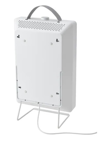 Oczyszczacz powietrza Ikea Förnuftig biały od tyłu