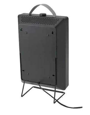 Oczyszczacz powietrza Ikea Förnuftig czarny od tyłu