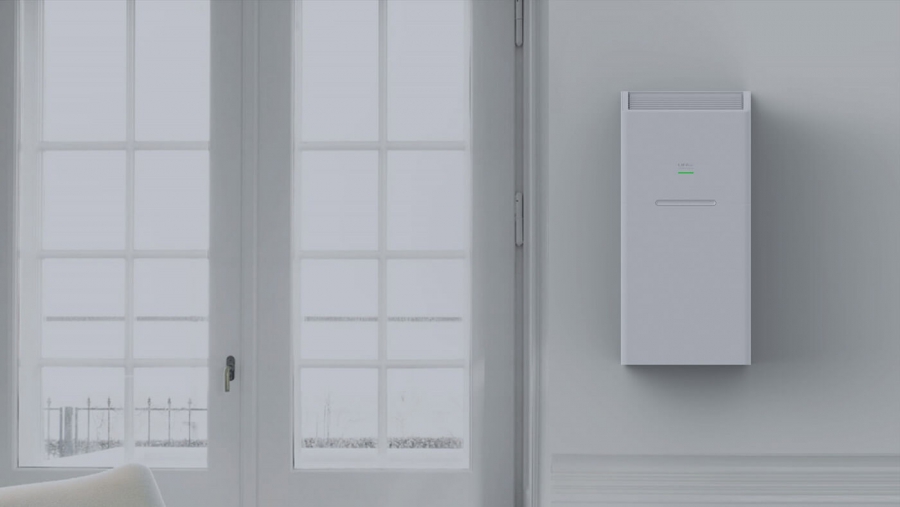 Oczyszczacz powietrza LIFAar LAF200 na ścianie Oczyszczacz powietrza LIFAar LAF200 na ścianie