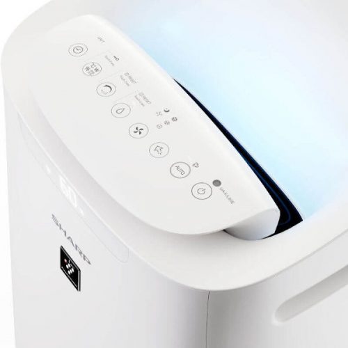 panel sterowania w oczyszczaczu sharp UA-KIL60E-W