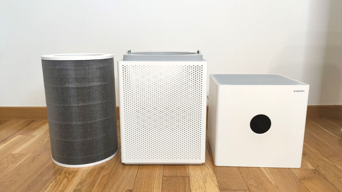 Xiaomi Air Purifier 4 Lite z wyjętym filtrem